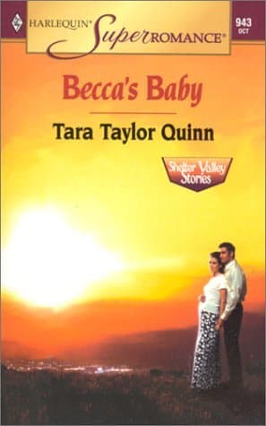 Book cover for Becca's Baby: Shelter Valley Stories (Harlequin Superromance No. 943) by Tara Taylor Quinn
