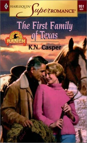 Book cover for The First Family of Texas by K. N. Casper