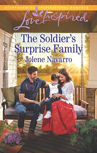 Book cover for The Soldier's Surprise Family (Love Inspired) by Navarro, Jolene