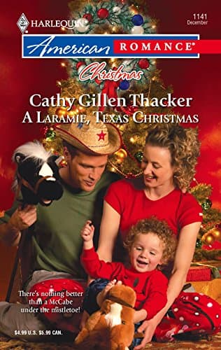 Book cover for A Laramie, Texas Christmas by Cathy Gillen Thacker