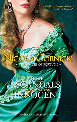 Book cover for The Scandals of an Innocent (De lady's van Fortune's Folly, 3) by Cornick, Nicola