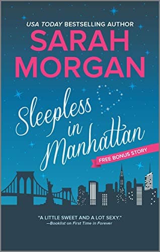 Book cover for Sleepless in Manhattan: Midnight at Tiffany's Bonus (From Manhattan With Love) by Morgan, Sarah