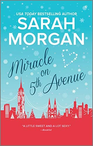 Book cover for Miracle on 5th Avenue: A Christmas Romance Novel (From Manhattan with Love, 3) by Morgan, Sarah