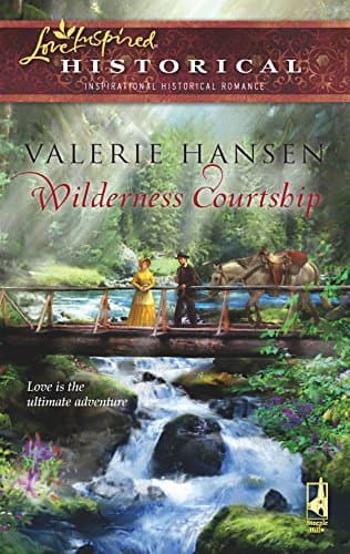 Book cover for Wilderness Courtship (Steeple Hill Love Inspired Historical #13) by Hansen, Valerie