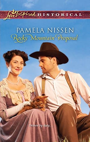 Book cover for Rocky Mountain Proposal (Love Inspired Historical) by Nissen, Pamela