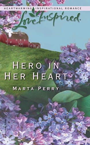 Book cover for Hero in Her Heart (The Flanagans, Book 1) (Love Inspired #249) by Perry, Marta