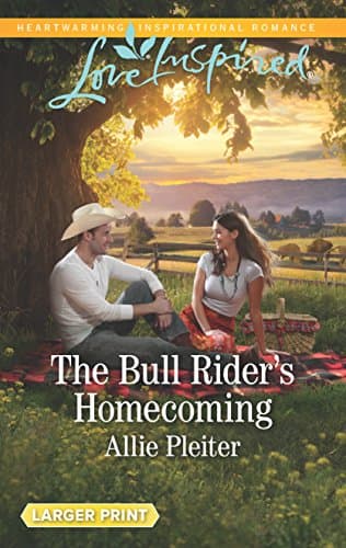 Book cover for The Bull Rider's Homecoming (Blue Thorn Ranch, 4) by Pleiter, Allie