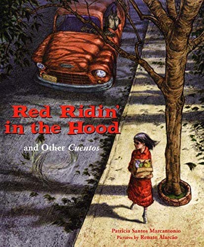 Book cover for Red Ridin' in the Hood: and Other Cuentos by Marcantonio, Patricia Santos