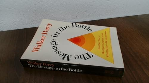 Book cover for Message in the Bottle by Percy, Walker