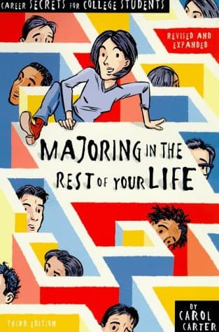Book cover for Majoring in the Rest of Your Life: Career Secrets for College Students by Carter, Carol