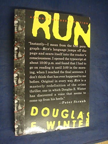 Book cover for Run by Winter, Douglas E.