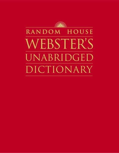 Book cover for Random House Webster's Unabridged Dictionary, Deluxe Edition by Random House