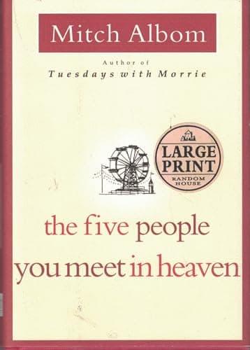 Book cover for The Five People You Meet in Heaven by Albom, Mitch