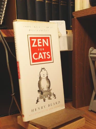 Book cover for Zen for Cats by Henry Beard