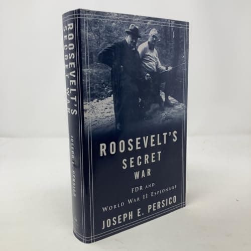 Book cover for Roosevelt's Secret War: FDR and World War II Espionage by Persico, Joseph E.