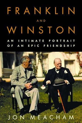 Book cover for Franklin and Winston: An Intimate Portrait of an Epic Friendship by Meacham, Jon