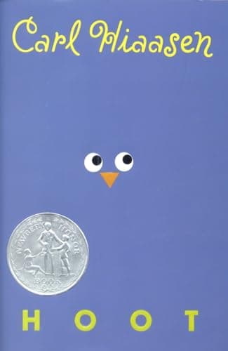 Book cover for Hoot by Hiaasen, Carl