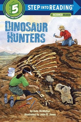 Book cover for Dinosaur Hunters (Step into Reading) by McMullan, Kate