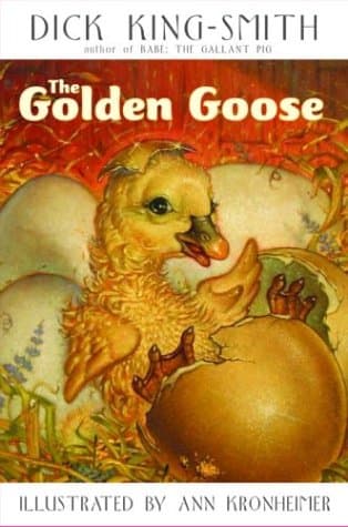 Book cover for The Golden Goose by King-Smith, Dick
