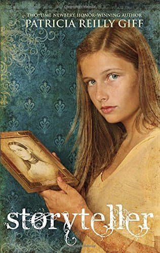 Book cover for Storyteller by Giff, Patricia Reilly