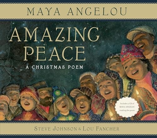 Book cover for Amazing Peace: A Christmas Poem by Angelou, Maya