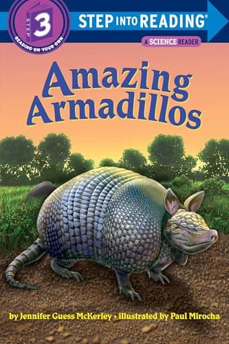 Book cover for Amazing Armadillos (Step into Reading) by Mckerley, Jennifer