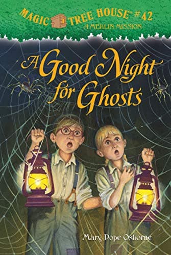 Book cover for A Good Night for Ghosts (Magic Tree House (R) Merlin Mission) by Osborne, Mary Pope