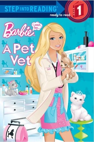 Book cover for Barbie, I Can Be- A Pet Vet (Step into Reading, Step 1) by Man-Kong, Mary