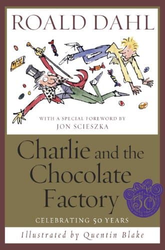 Book cover for Charlie and the Chocolate Factory by Dahl, Roald