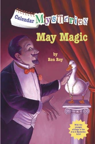 Book cover for Calendar Mysteries #5: May Magic by Roy, Ron