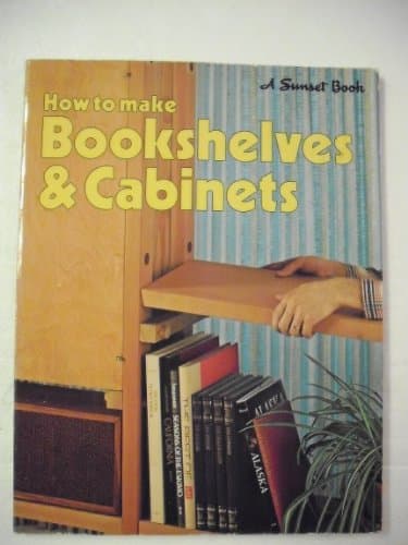 Book cover for Bookshelves and Cabinet by Sunset Books