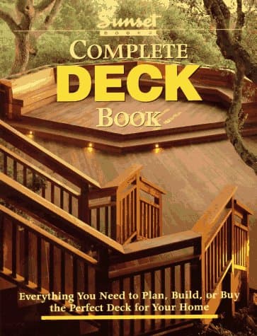 Book cover for Complete Deck Book by Editors of Sunset Books
