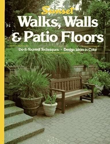 Book cover for Walks, Walls & Patio Floors by Atkinson, Scott