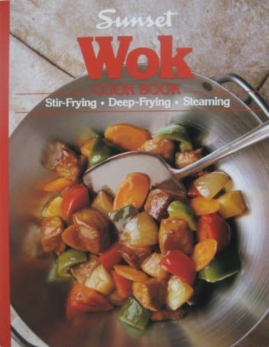 Book cover for Wok Cook Book by Staff of Sunset Magazine