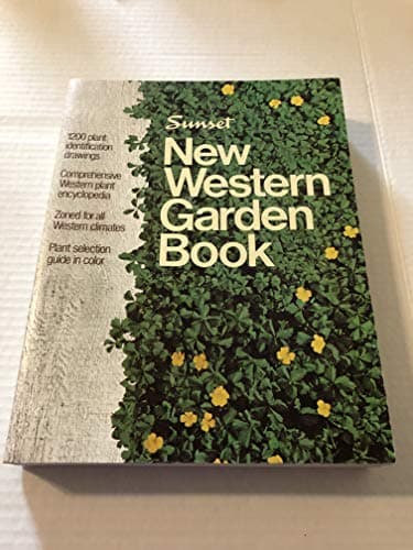 Book cover for New Western Garden Book by Editors Of Sunset Books