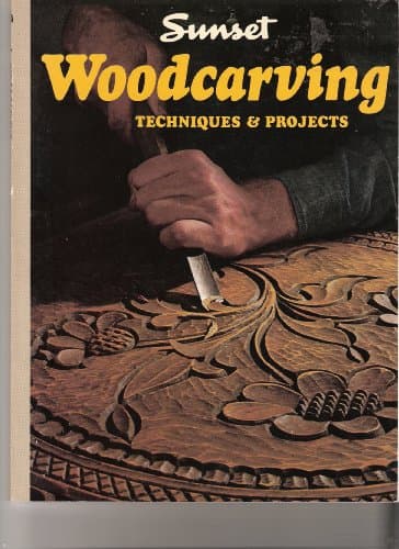 Book cover for Woodcarving Techniques and Projects by Sunset