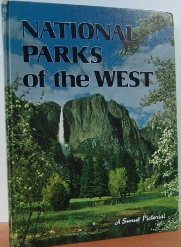 Book cover for National parks of the West by Editors of Sunset Books and Sunset Magazine