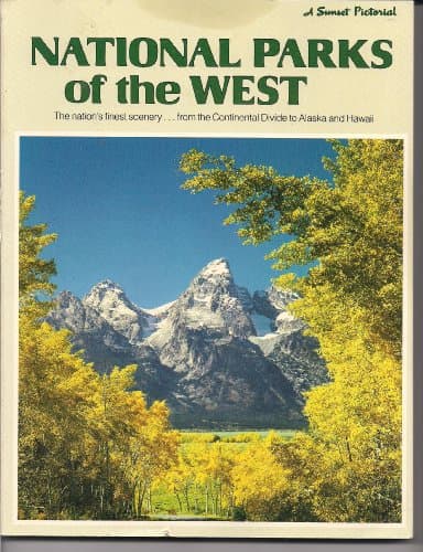 Book cover for National Parks of the West by the editors of Sunset Books
