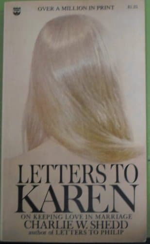 Book cover for Letters to Karen by Shedd, Charlie W.