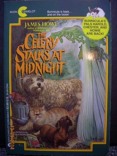 Book cover for The Celery Stalks at Midnight by James Howe