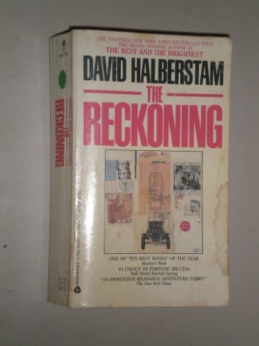 Book cover for The Reckoning by Halberstam, David