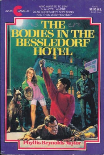Book cover for The Bodies in the Bessledorf Hotel by Naylor, Phyllis Reynolds