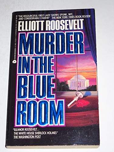 Book cover for Murder in the Blue Room by Roosevelt, Elliott