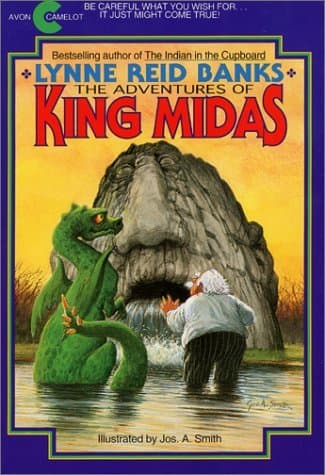 Book cover for The Adventures of King Midas by Banks, Lynne Reid