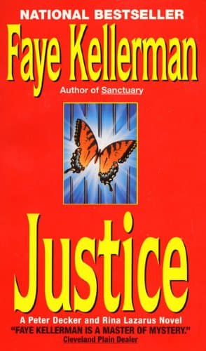 Book cover for Justice (Decker/Lazarus Novels, 8) by Kellerman, Faye