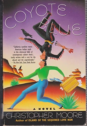Book cover for Coyote Blue by Moore, Christopher