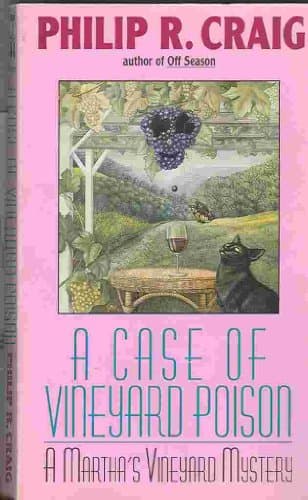 Book cover for A Case of Vineyard Poison by Craig, Philip R.
