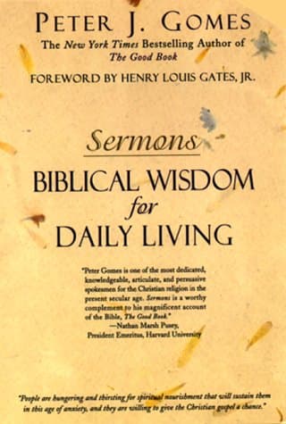 Book cover for Sermons: Biblical Wisdom for Daily Living by Gomes, Peter J.