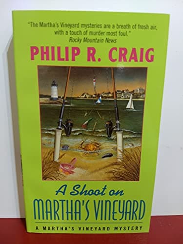 Book cover for A Shoot on Martha's Vineyard: A Martha's Vineyard Mystery (A Martha's Vineyard Mystery, 9) by Craig, Philip R