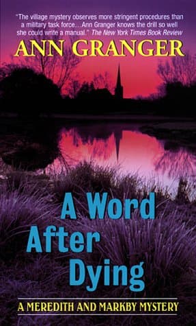 Book cover for A Word After Dying by Granger, Ann
